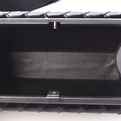 Bottega Veneta Spazzolato Intrecciato Mens Crossbody Messenger Case Black 7 of 8