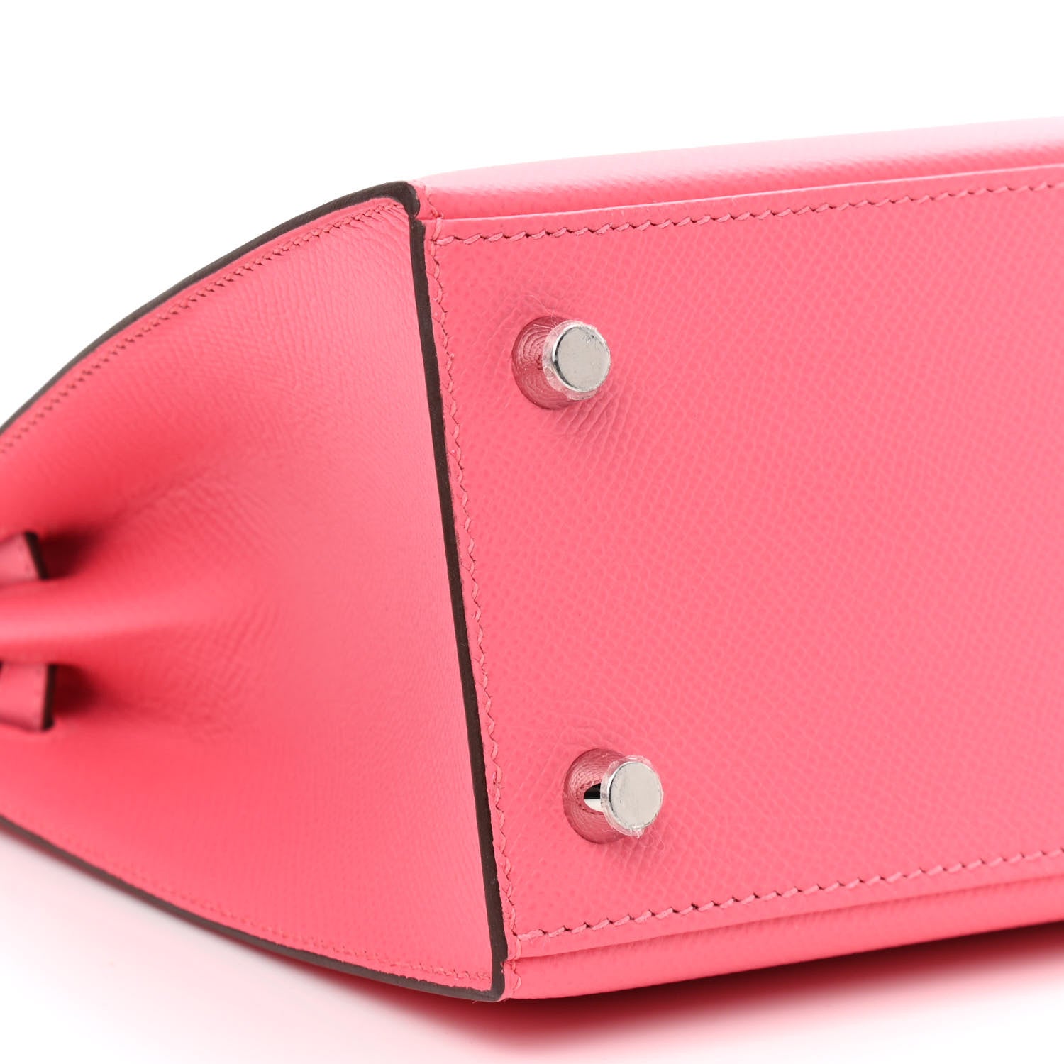 Hermes Epsom Kelly Sellier 25 Rose Azalee 9 of 11