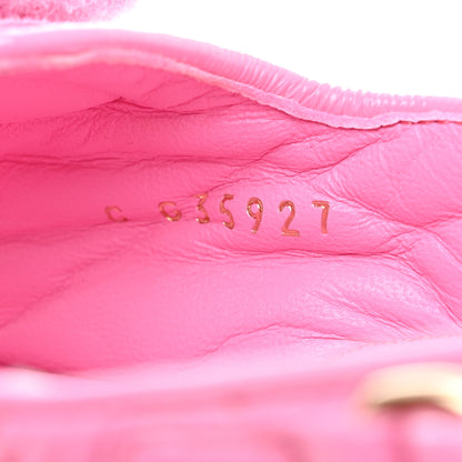 Chanel Laminated Lambskin Velcro Dad Sandals 40 Pink 7 of 8