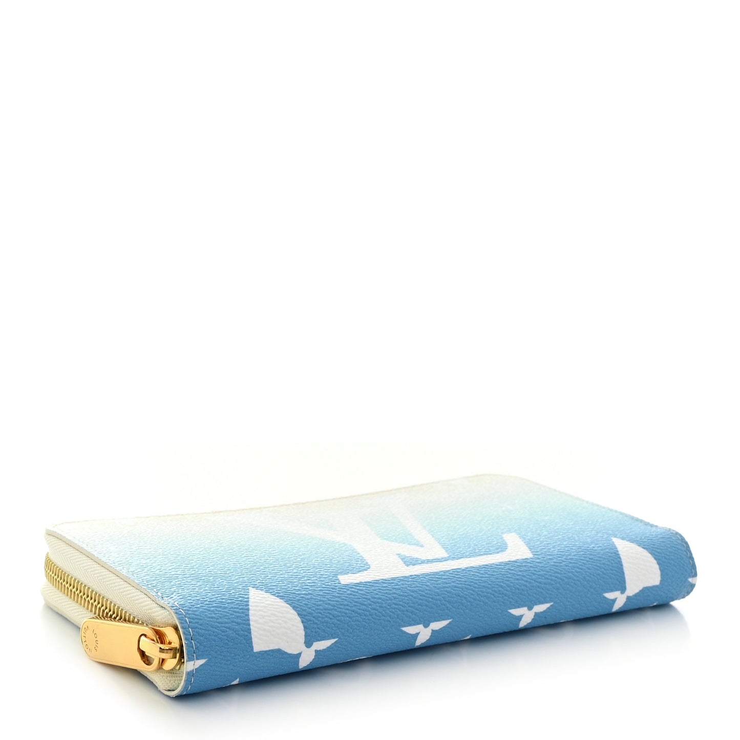 Monogram Giant By The Pool Zippy Wallet Blue