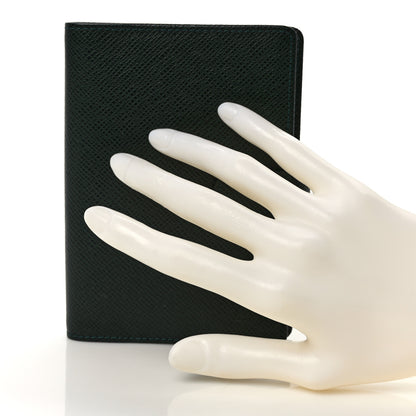 Louis Vuitton Taiga Small Ring Agenda Cover Epicea 2 of 6