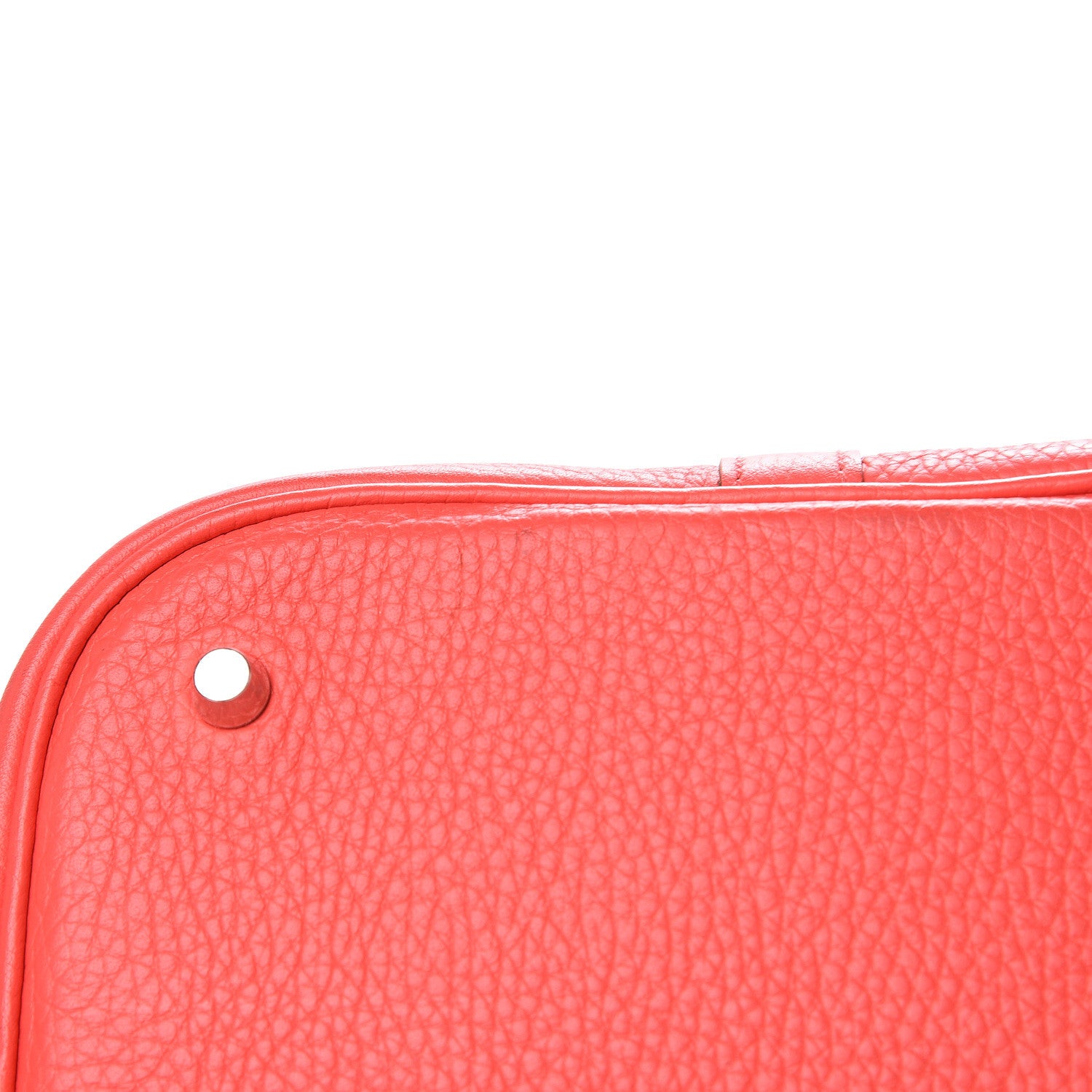 Hermes Taurillon Clemence Picotin Lock 26 GM Bougainvillea 11 of 14