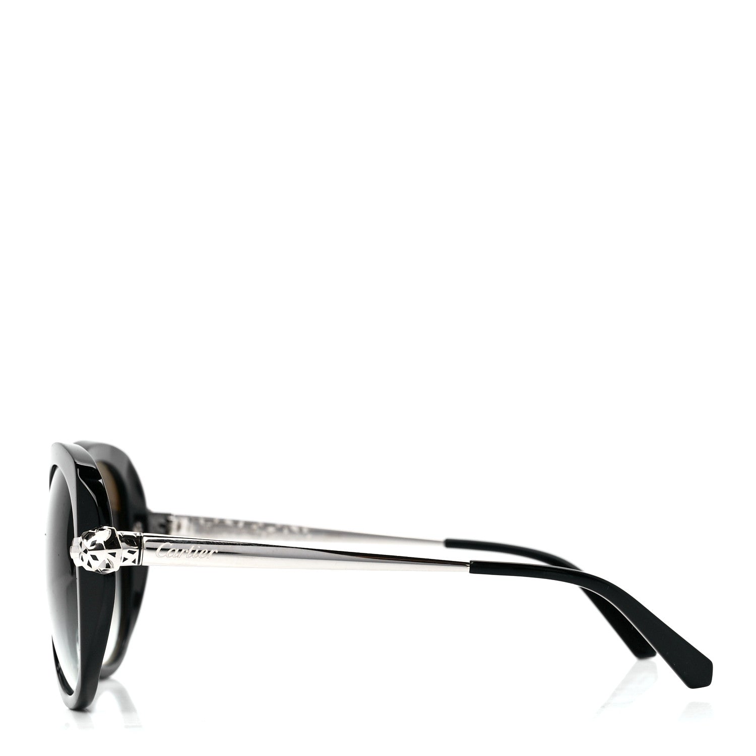 Cartier Panthere Wild De Cartier Sunglasses Black 3 of 8