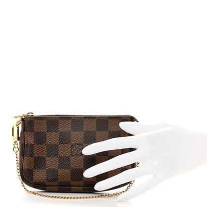Louis Vuitton Damier Ebene Mini Pochette Accessories 2 of 8