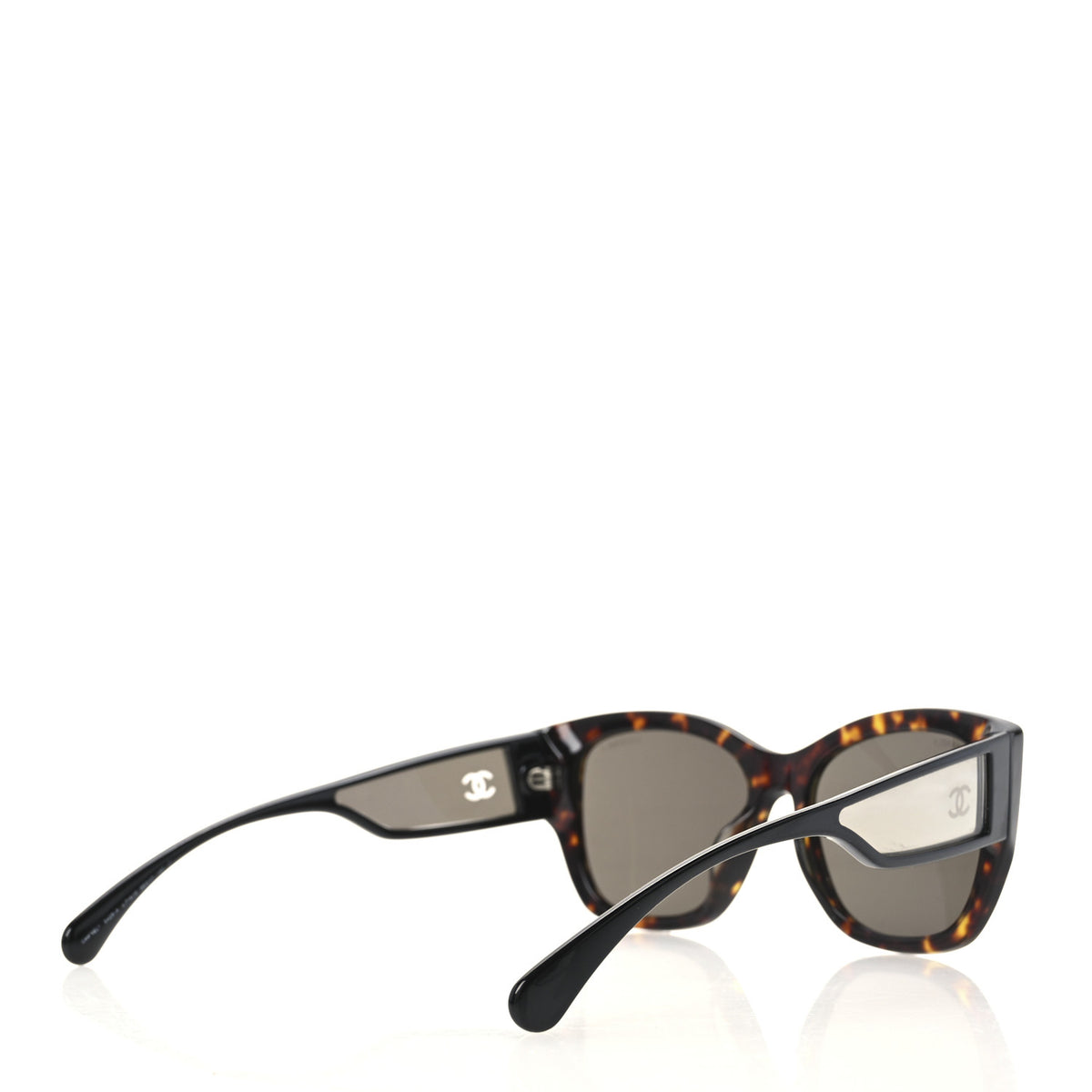 Chanel Acetate Butterfly Signature CC Sunglasses 5429-A Black 4 of 7