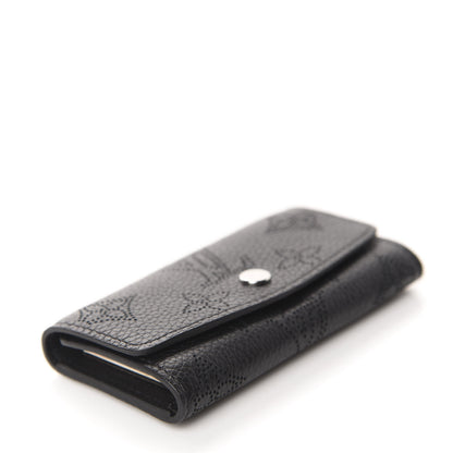 Louis Vuitton Mahina Multicles 4 Key Holder Black 4 of 8