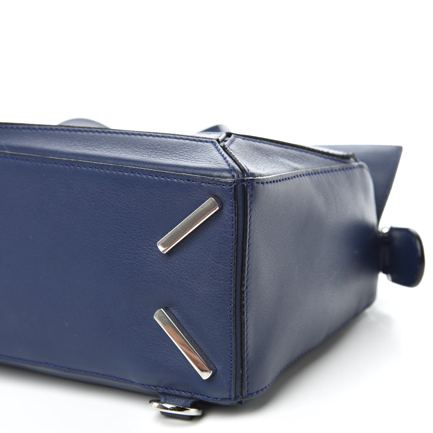 Loewe Calfskin Small Puzzle Bag Marine 6 of 10