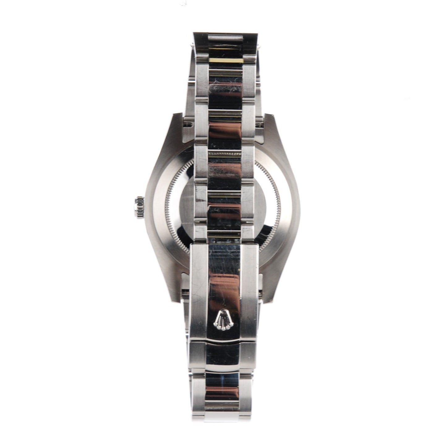 Stainless Steel 18K White Gold 41mm Oyster Perpetual Datejust Watch White 116334