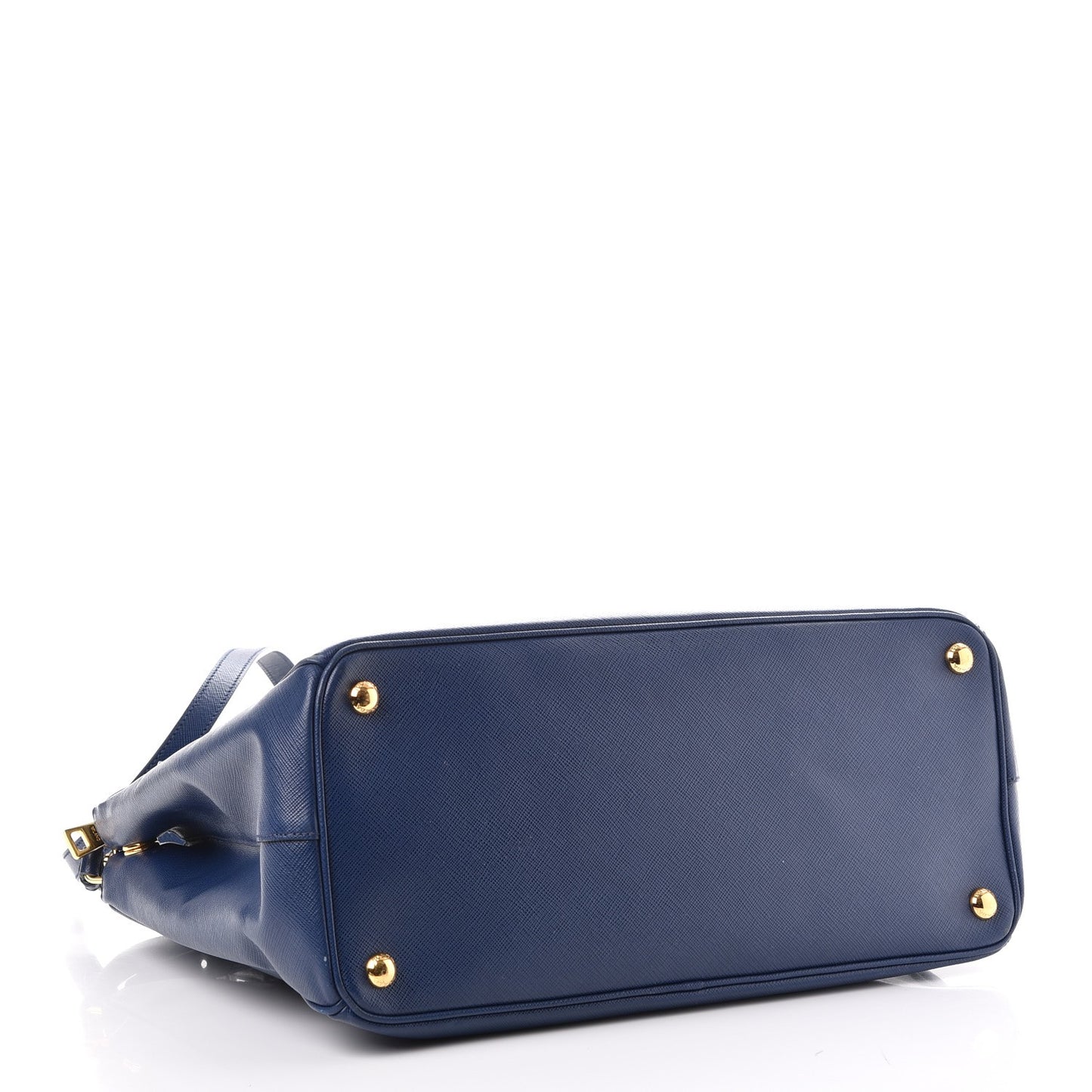 Saffiano Medium Galleria Double Zip Tote Bluette