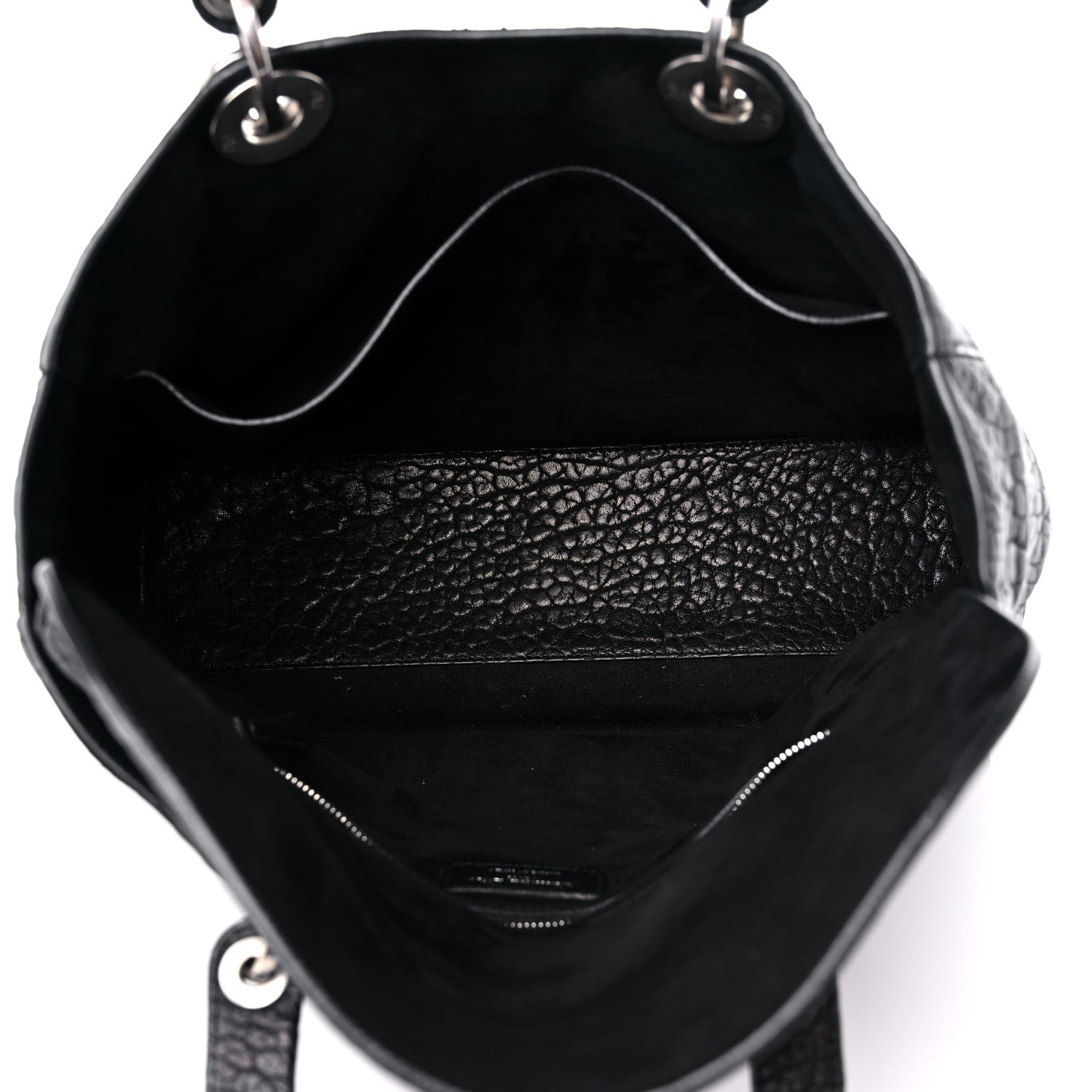 Christian Dior Canyon Grained Lambskin Large Lady Dior Black 5 of 17
