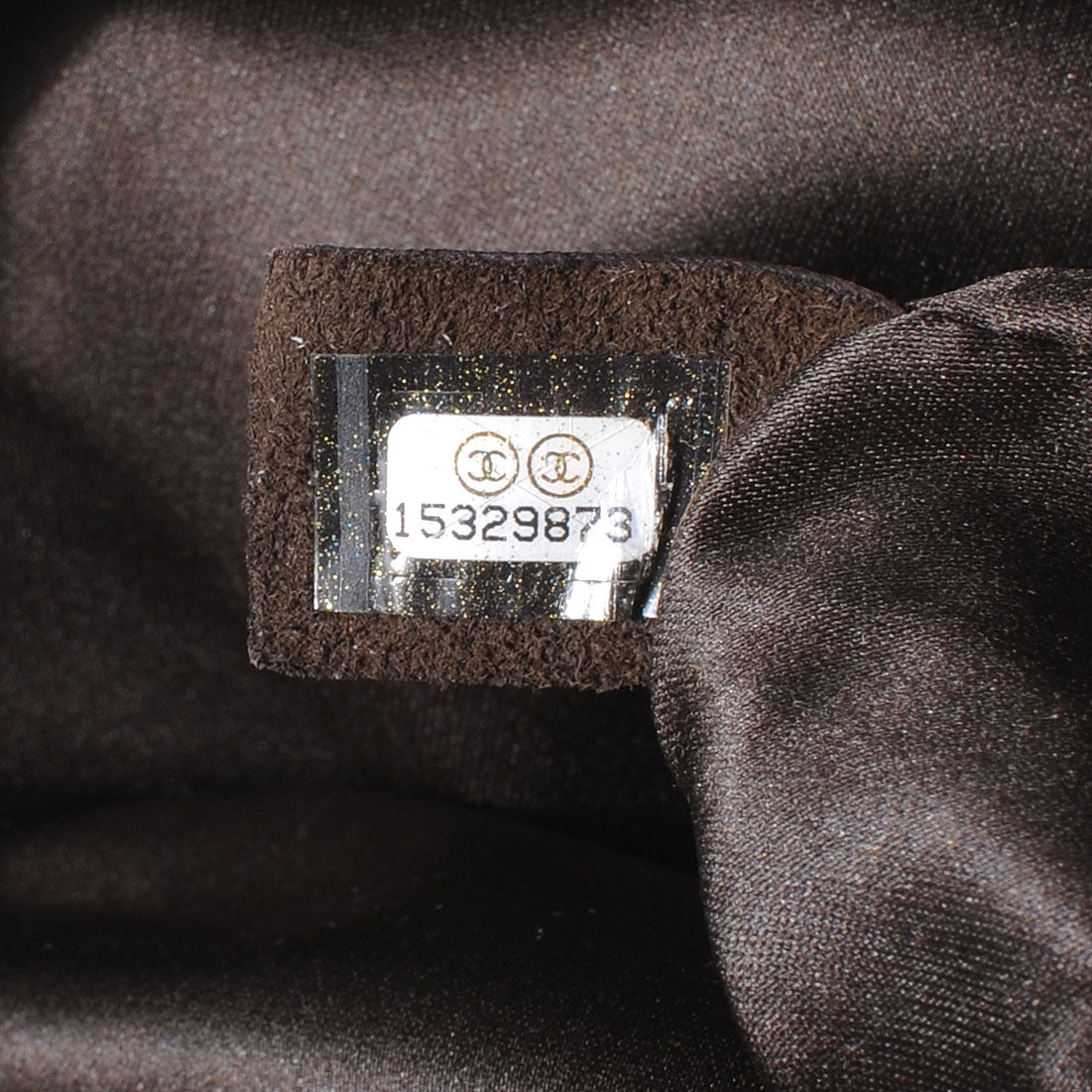 Lambskin Quilted 3 Large Flap Dark Brown