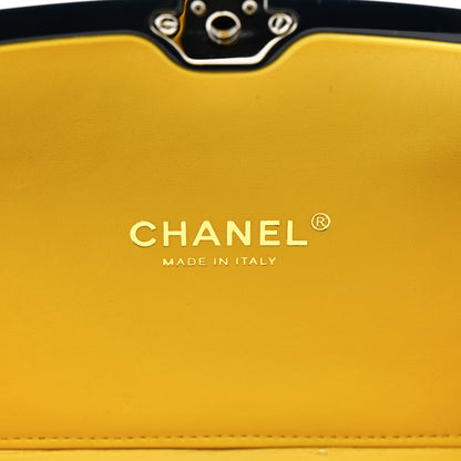 Chanel Plexiglass Evening In The Street 5x5=CC Small Clutch Dark Blue 6 of 12