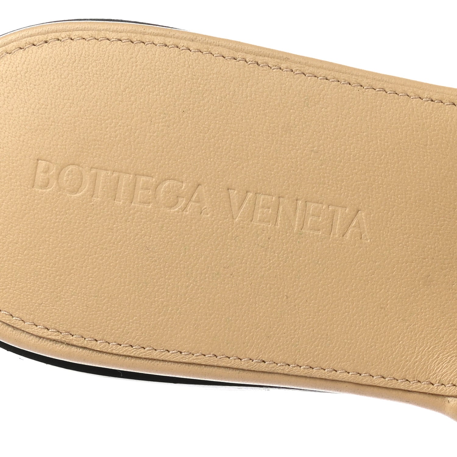 Bottega Veneta Nappa Maxi Intrecciato Lido Flat Sandals 38.5 Cane Sugar 7 of 7