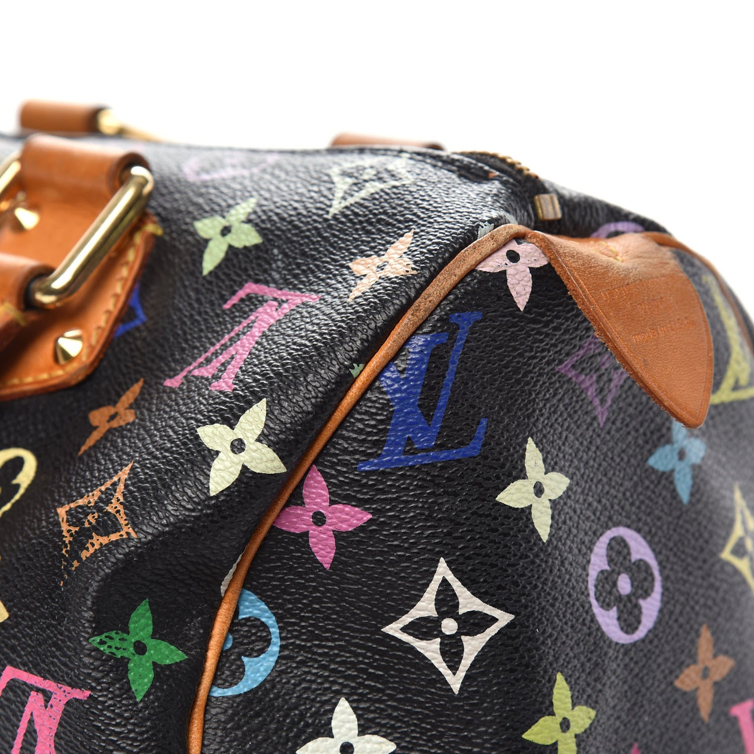 Louis Vuitton Monogram Multicolor Speedy 30 Black 11 of 17