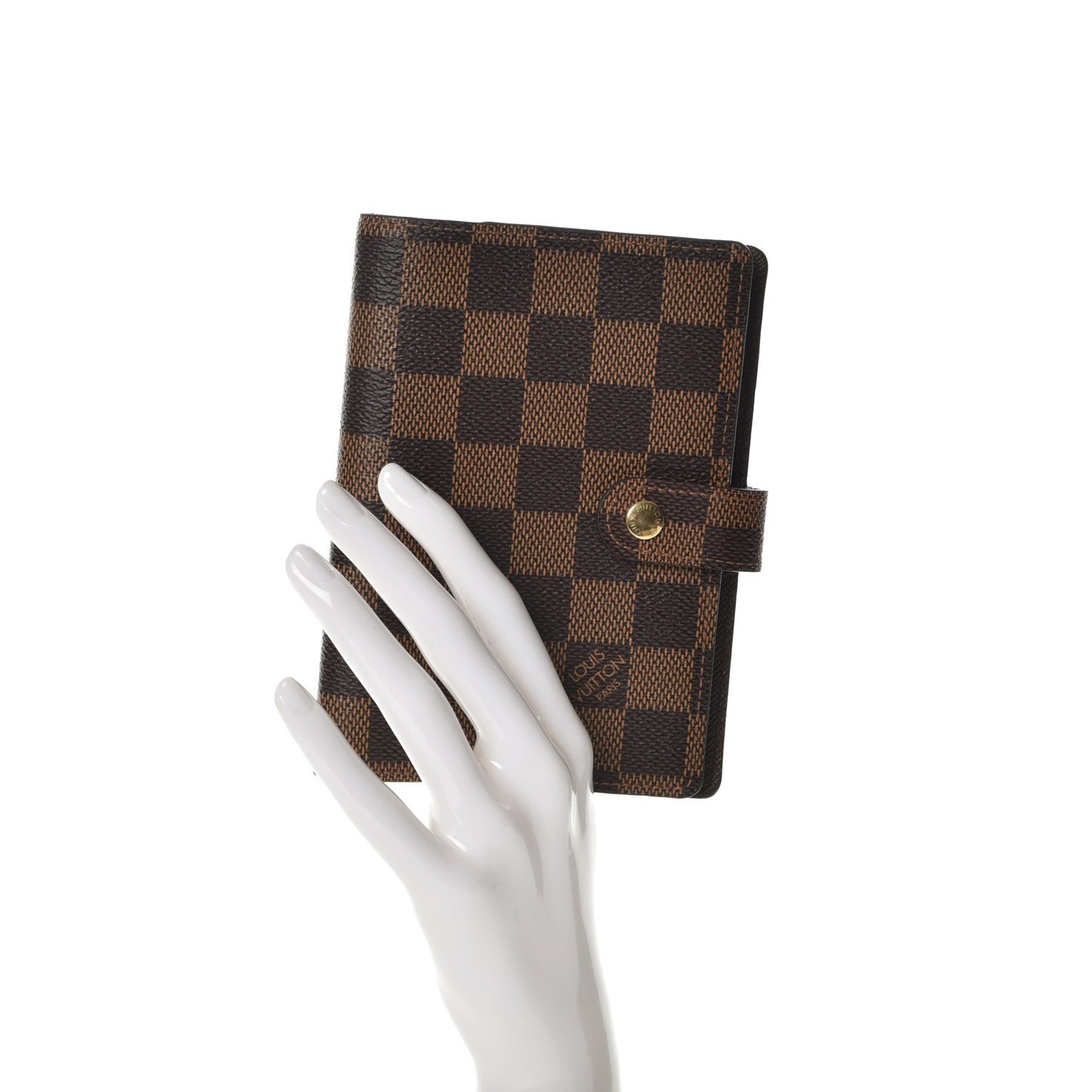 Damier Ebene Small Ring Agenda Cover