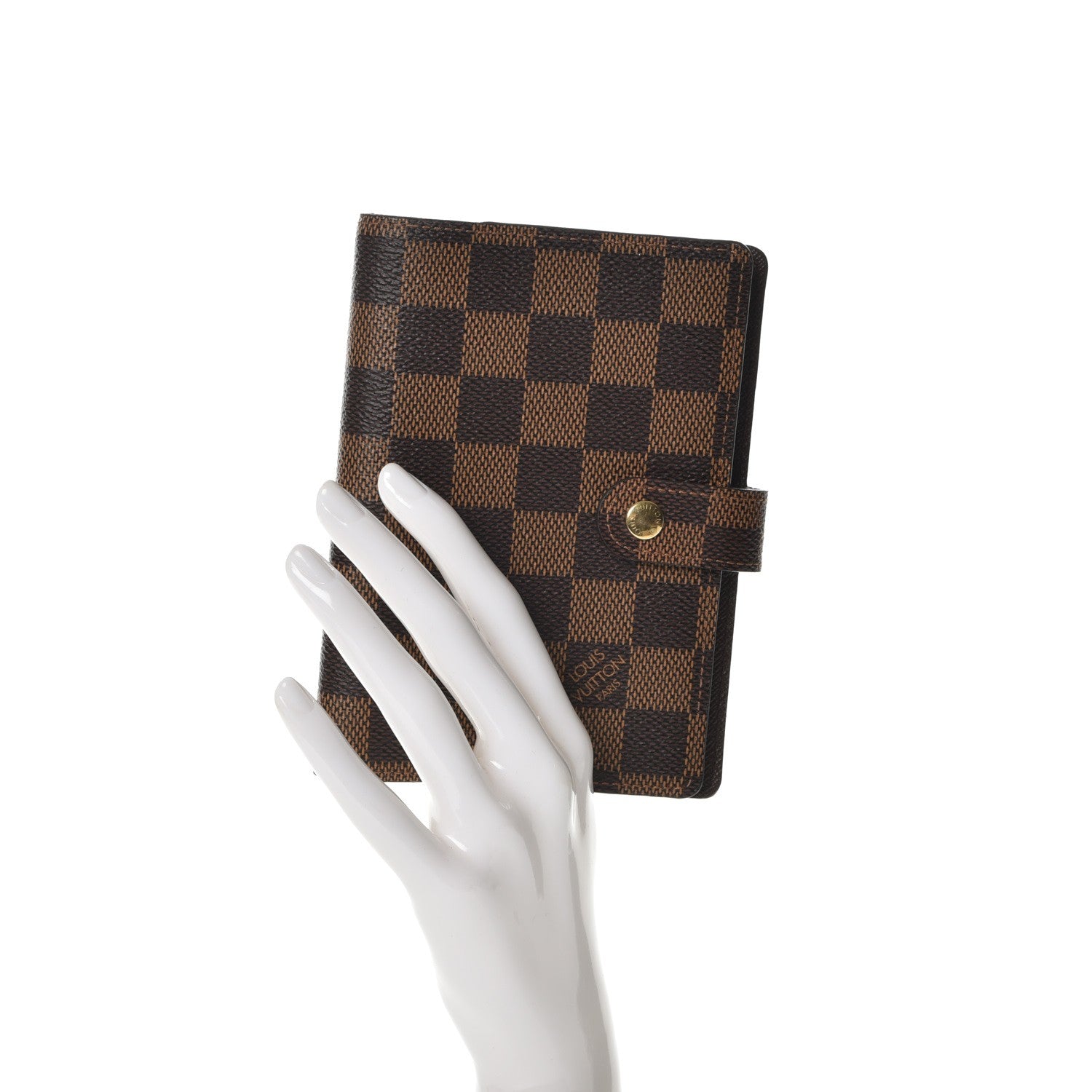 Louis Vuitton Damier Ebene Small Ring Agenda Cover 2 of 8