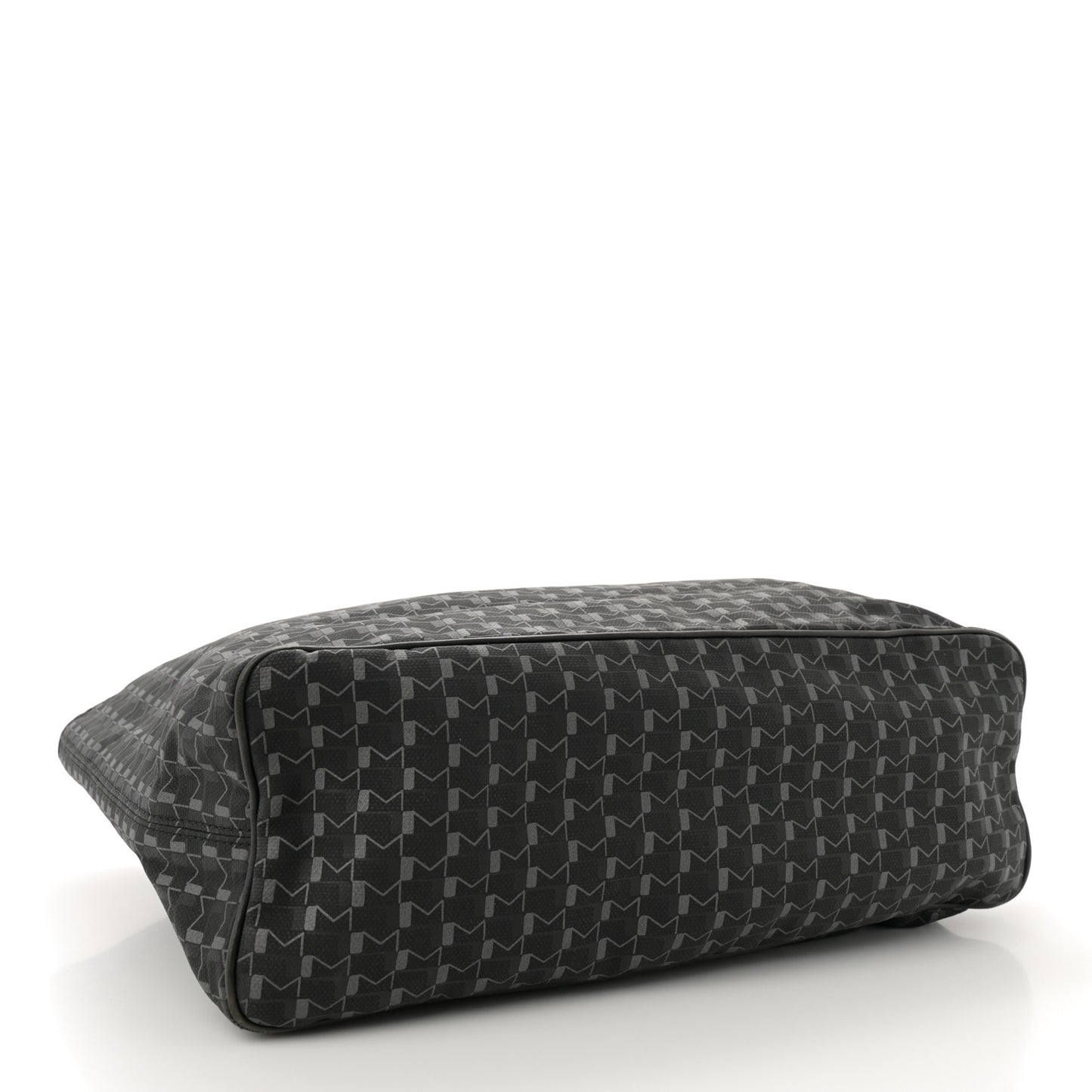 Calfskin Canvas 1920 M Monogram MM Tote Black