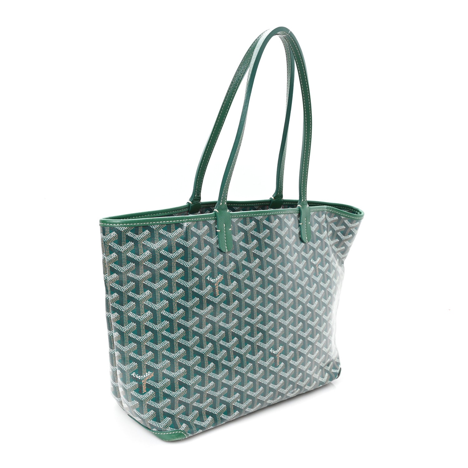 Goyard Goyardine Artois PM Green 2 of 10