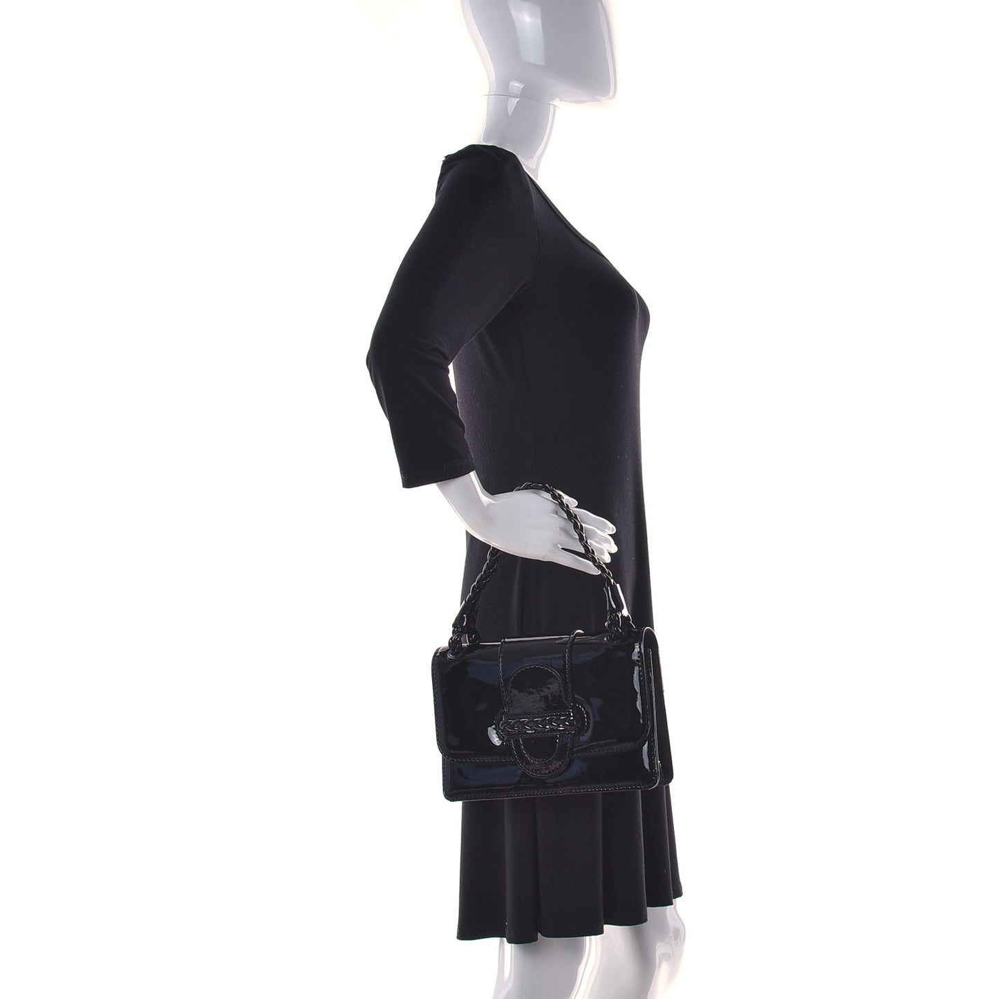 Patent Histoire Flap Black