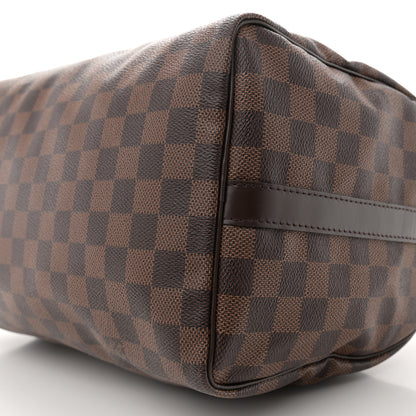 Louis Vuitton Damier Ebene Speedy Bandouliere 30 10 of 12