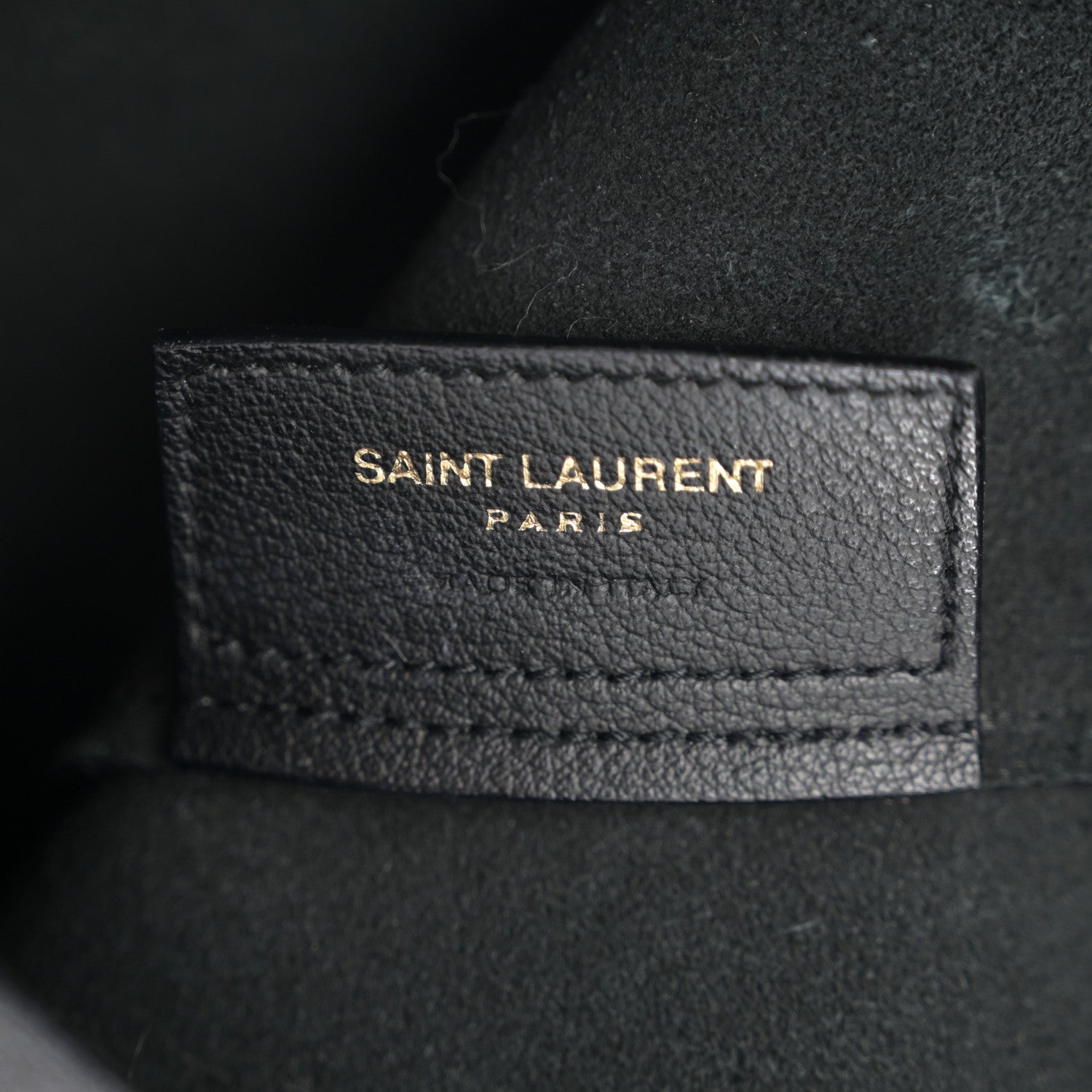 Saint Laurent Calfskin Large Shopping Tote Black 7 of 13