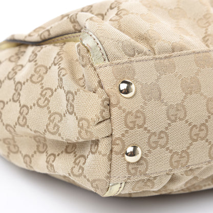 Gucci Metallic Monogram D Gold Tote Gold 8 of 14