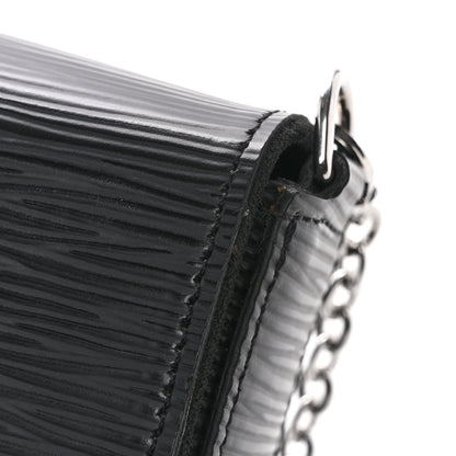 Louis Vuitton Epi Pochette Felicie Black 12 of 14