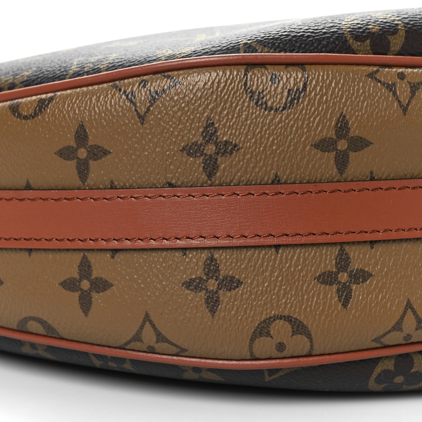 Reverse Monogram Loop Hobo