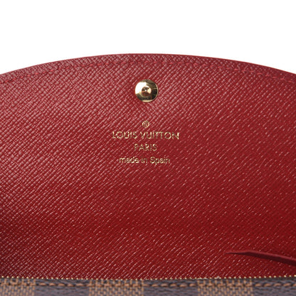 Louis Vuitton Damier Ebene Caissa Wallet Cherry 6 of 6