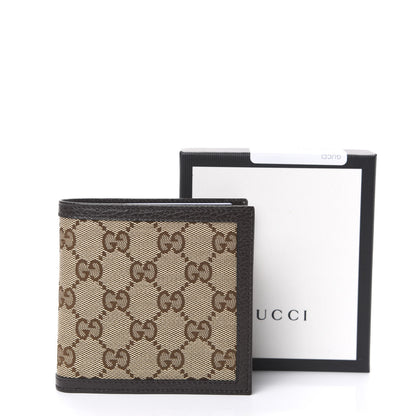 Gucci Monogram Bi-Fold Wallet Dark Brown 7 of 7