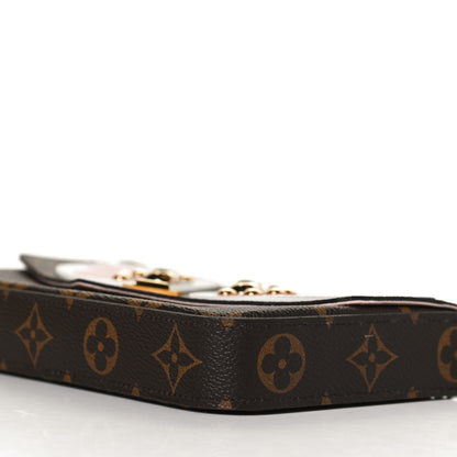 Louis Vuitton Monogram Lovely Birds Pochette Felicie Chain Wallet 9 of 9