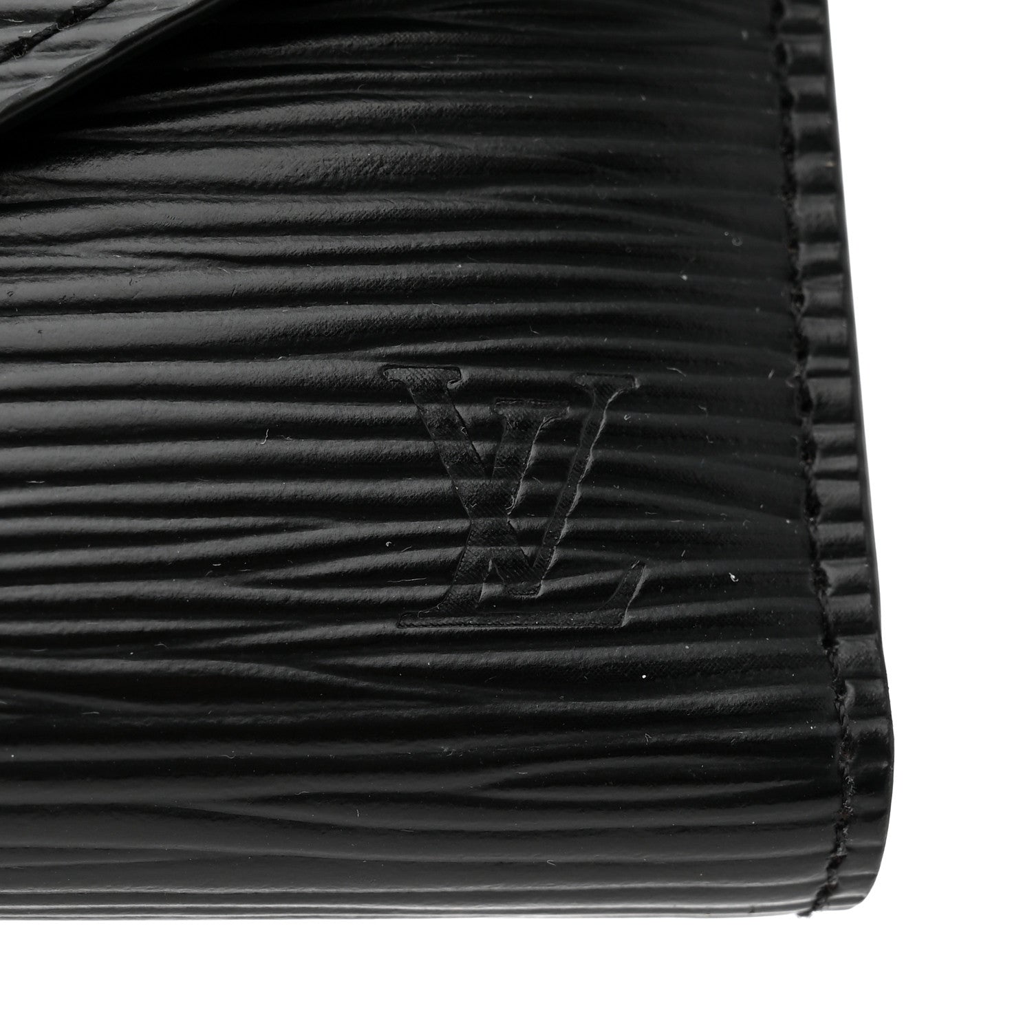Louis Vuitton Epi Victorine Wallet Black 7 of 9