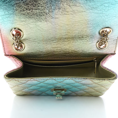 Chanel Metallic Goatskin Quilted Mini 2.55 Reissue Flap Multicolor 8 of 11