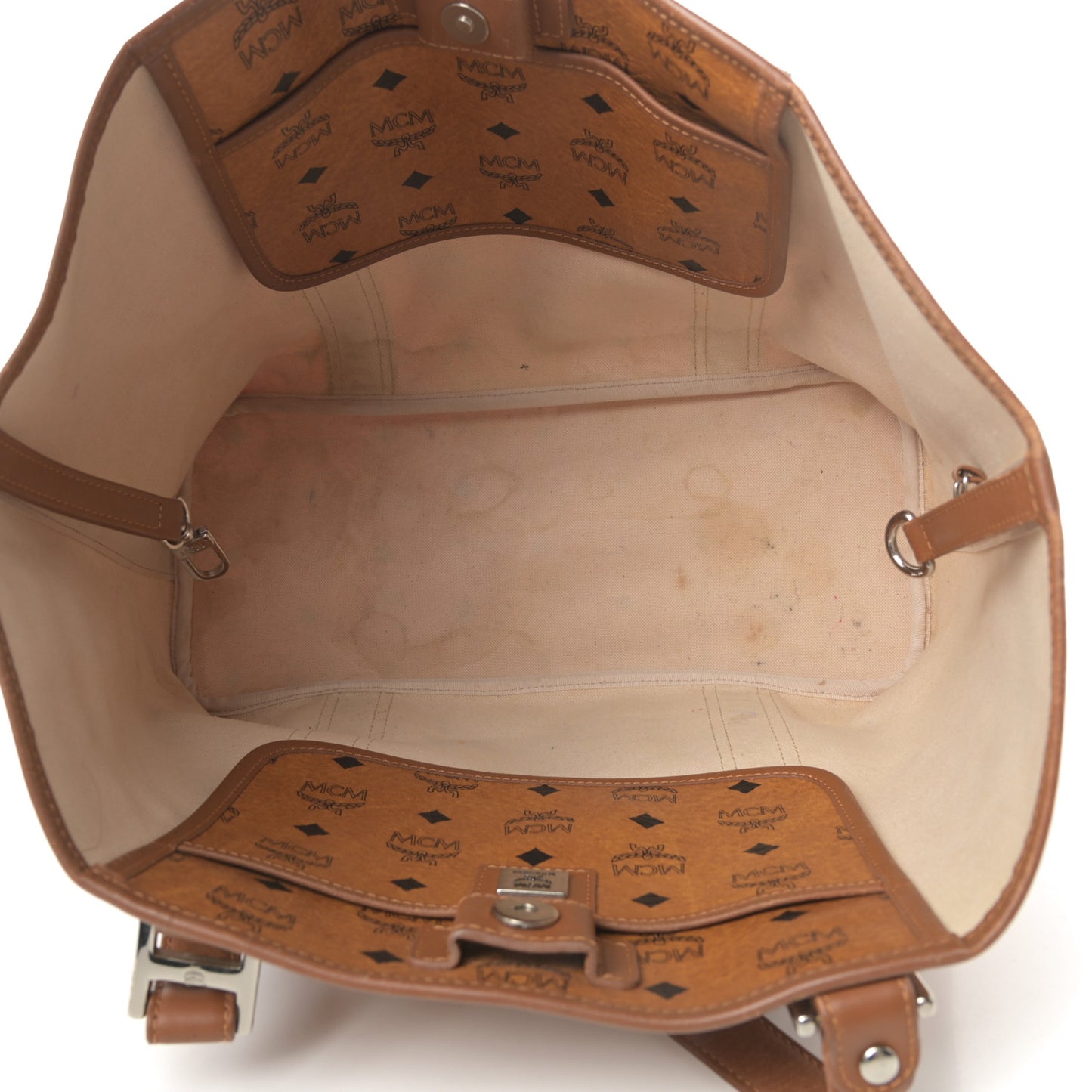 Visetos Shopping Tote Cognac