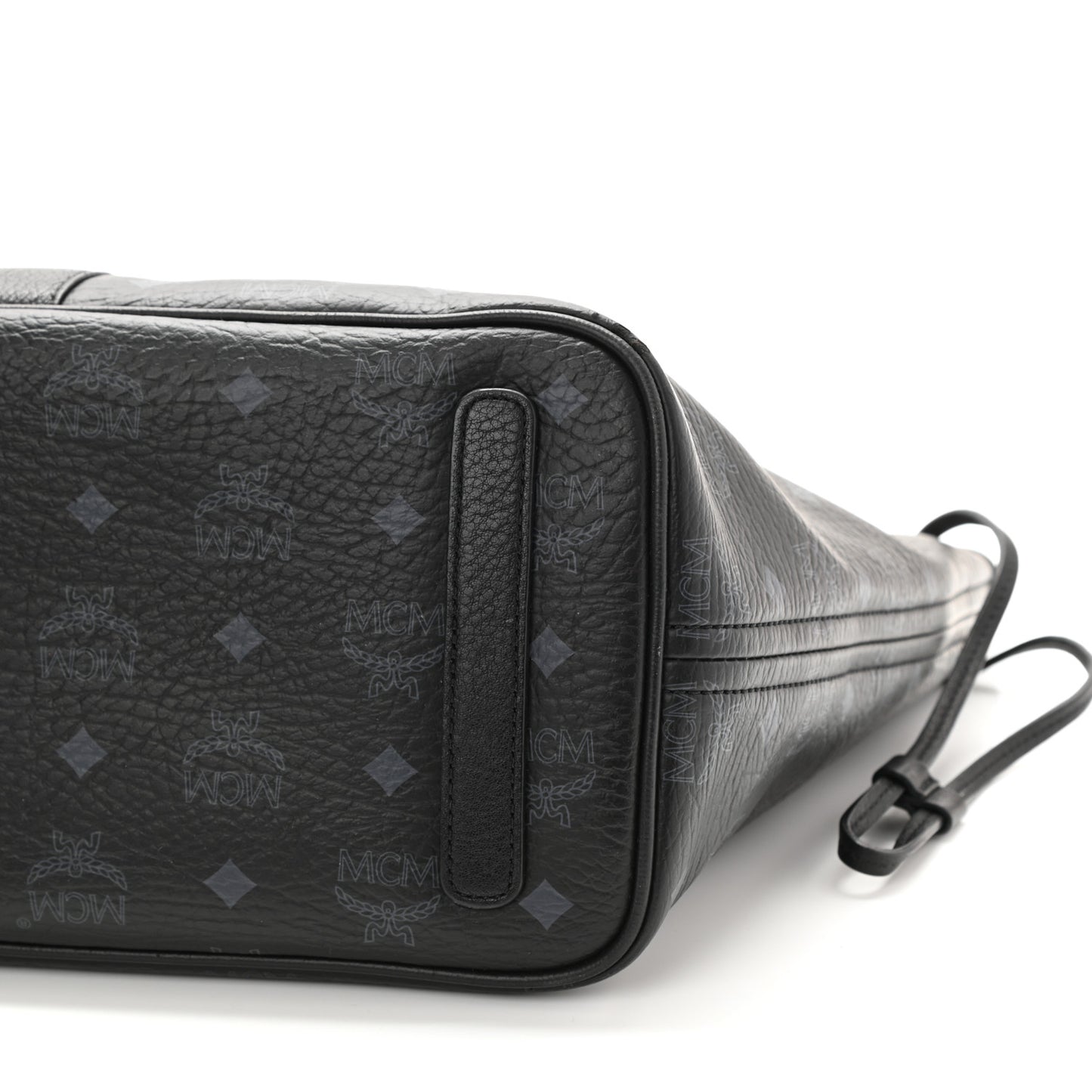 Visetos Medium Liz Reversible Shopper Tote Black