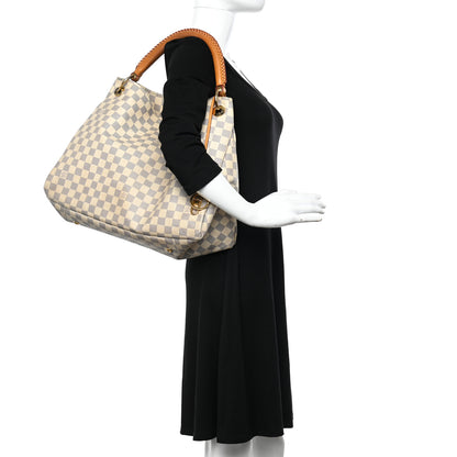 Louis Vuitton Damier Azur Artsy MM 2 of 15