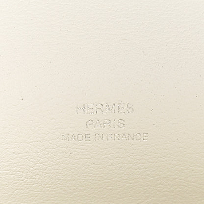 Hermes Swift Kelly Pochette Clutch White 6 of 10