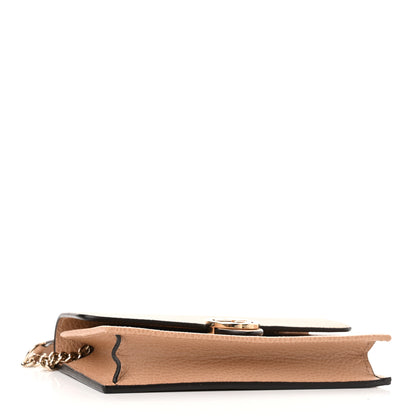 Gucci Dollar Calfskin Interlocking G Chain Wallet Camelia 4 of 10