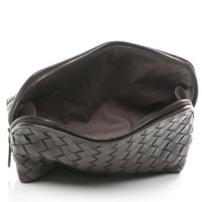 Bottega Veneta Nappa Intrecciato Cosmetic Case Ebano 5 of 8