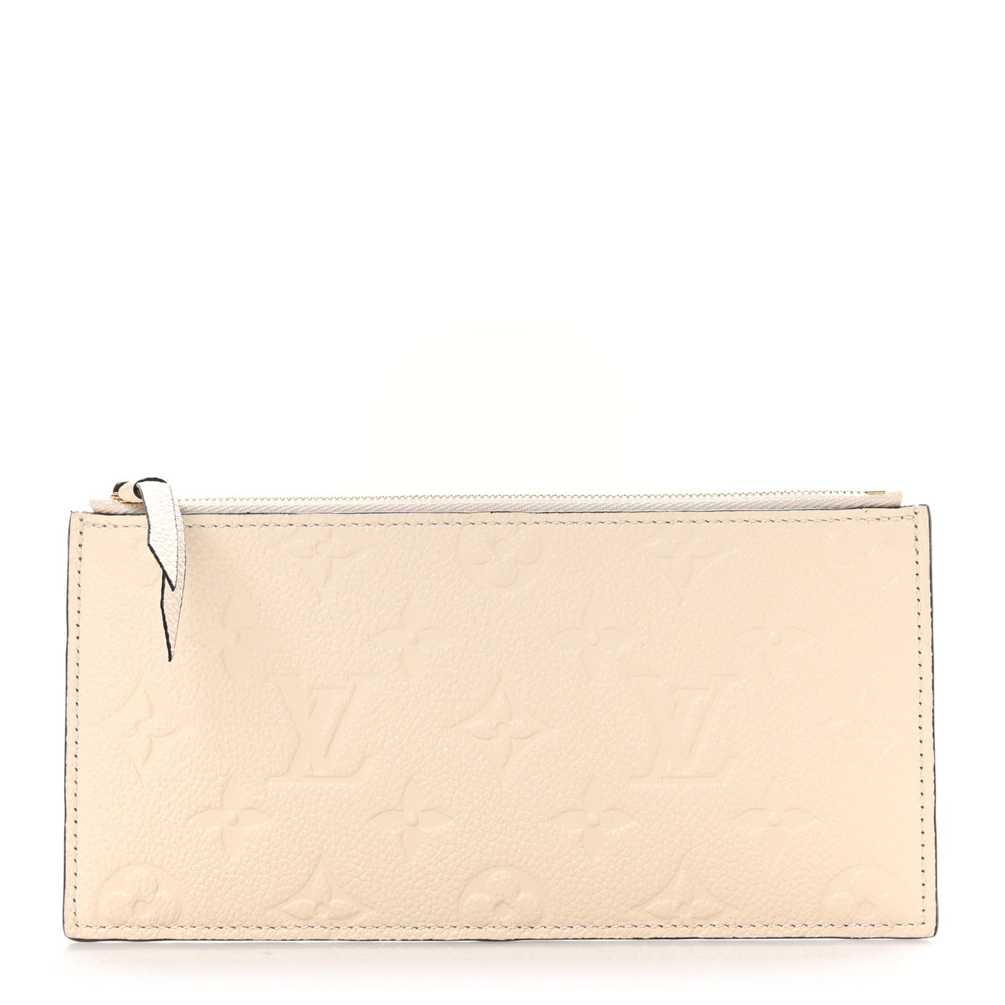 Empreinte Felicie Chain Wallet Zippered Insert Cream