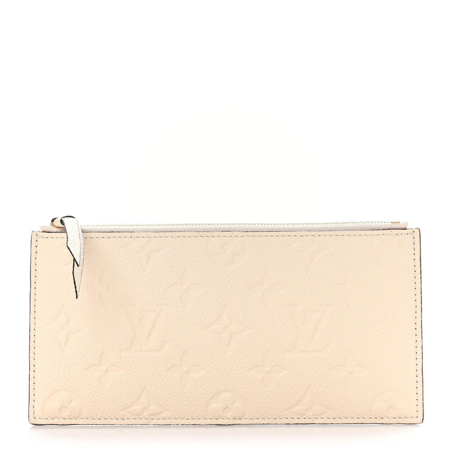 Louis Vuitton Empreinte Felicie Chain Wallet Zippered Insert Cream 1 of 7