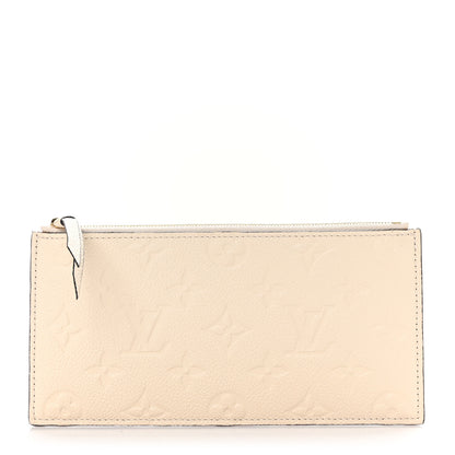 Louis Vuitton Empreinte Felicie Chain Wallet Zippered Insert Cream 1 of 7