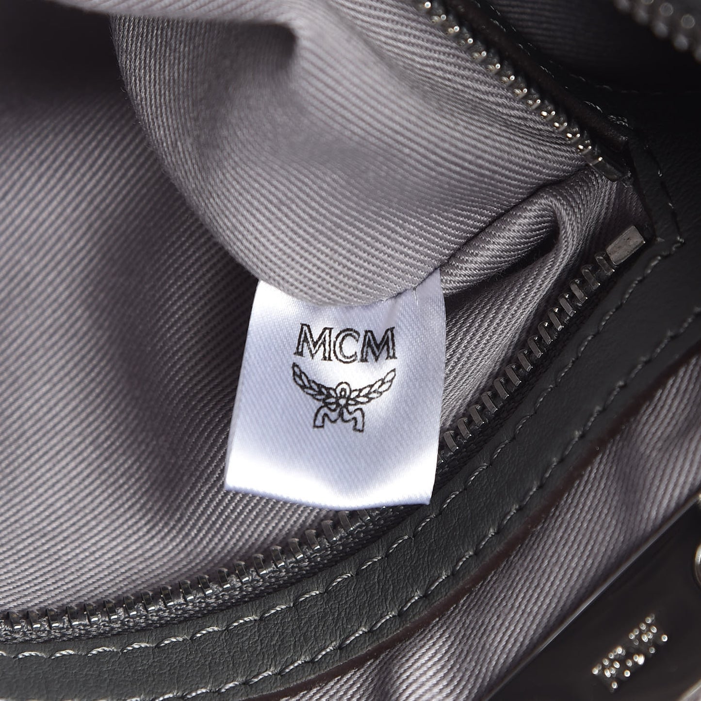 Calfskin Ottomar Monogram Essential Boston Bag Grey