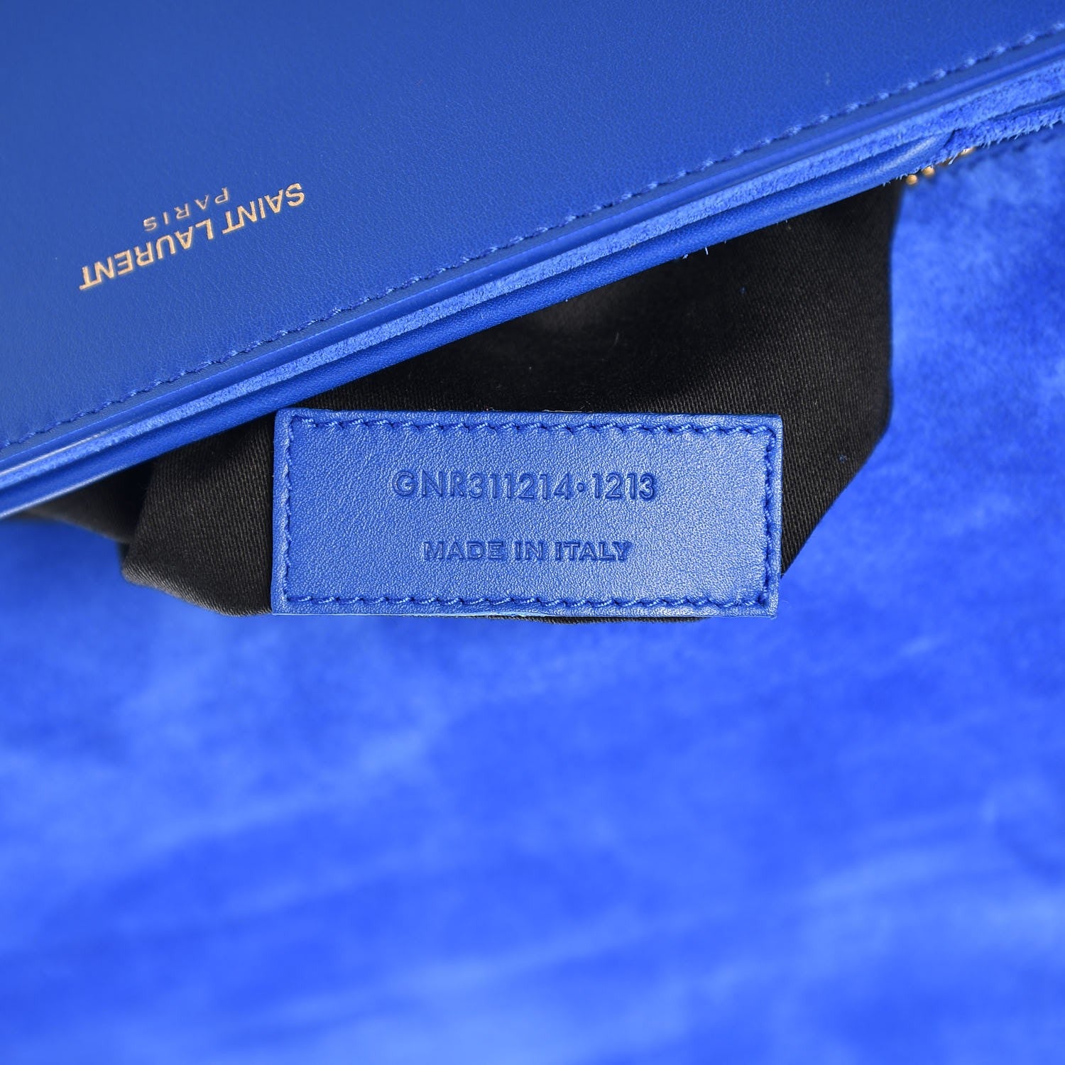 Saint Laurent Calfskin Classic Y Satchel Royal Blue 7 of 11