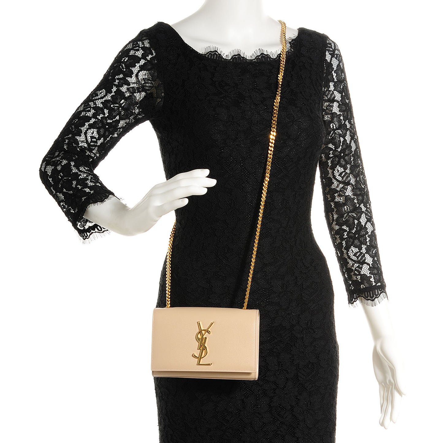 Grain De Poudre Small Classic Monogram Satchel Powder