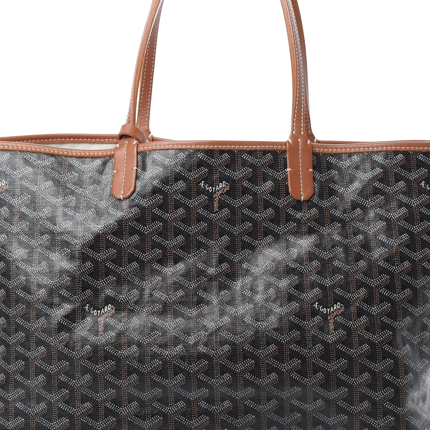 Goyard Goyardine Saint Louis PM Black Gold 9 of 17