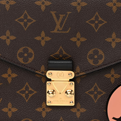 Louis Vuitton Monogram Braided Pochette Metis Coquelicot 7 of 9