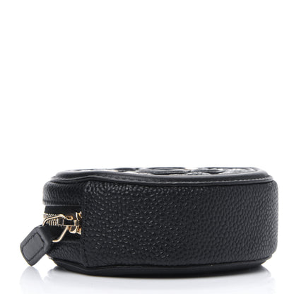 Chanel Caviar Quilted Filigree Zip Around Classic Coin Purse Black 3 of 4