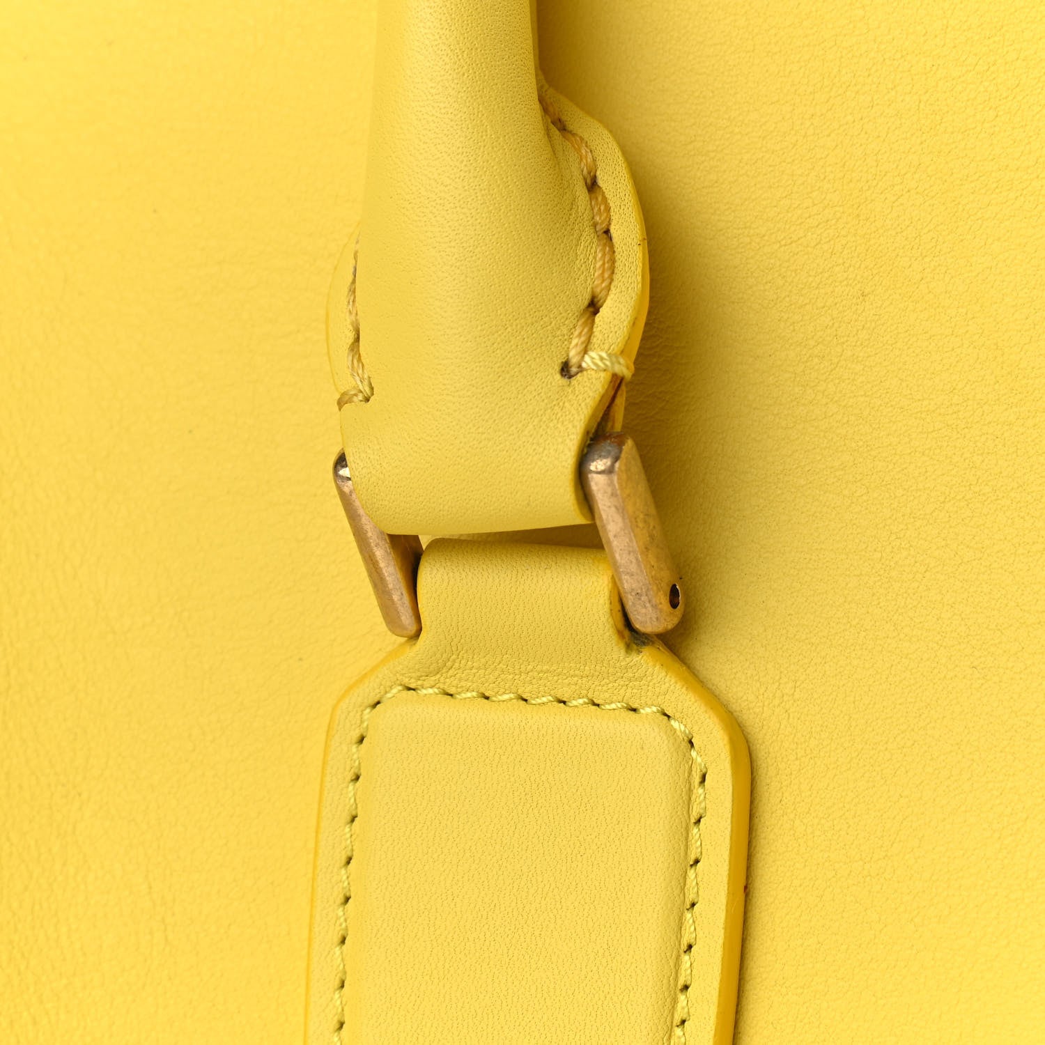 Alexander McQueen Calfskin Large Heroine Bright Yellow 16 of 17