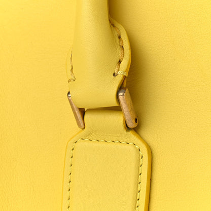 Alexander McQueen Calfskin Large Heroine Bright Yellow 16 of 17
